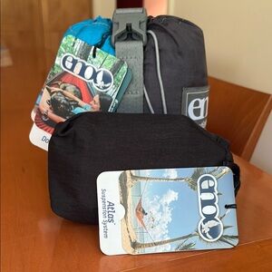 ENO DoubleNest Hammock Bundle with Atlas Straps
